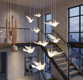 10-Piece Elegant Acrylic Hummingbird Hanging Decor Set – Decorative Ceiling & Window Ornaments for Events & Home