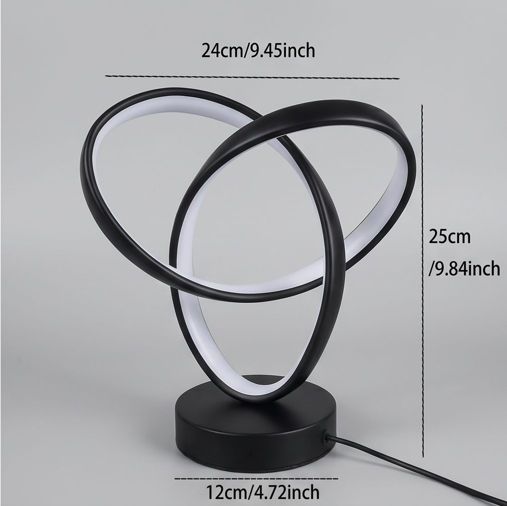 Modern Eye-Care LED Desk Lamp – 3-Color Modes, Dimmable Office & Study Light for Home Workspace